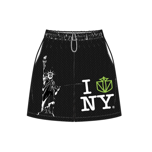 I DANK NEW YORK BASKETBALL SHORTS