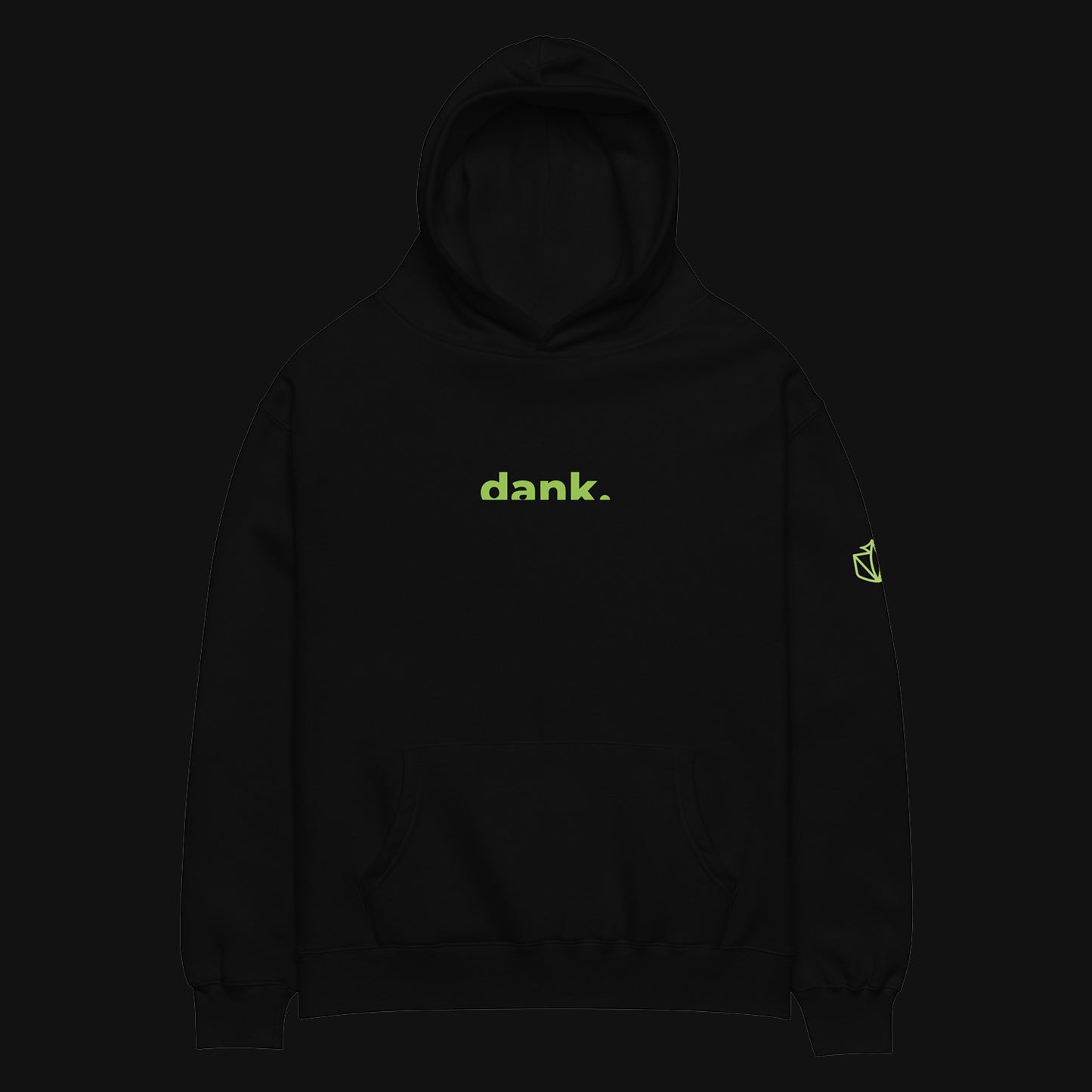 Dank You Unisex oversized hoodie