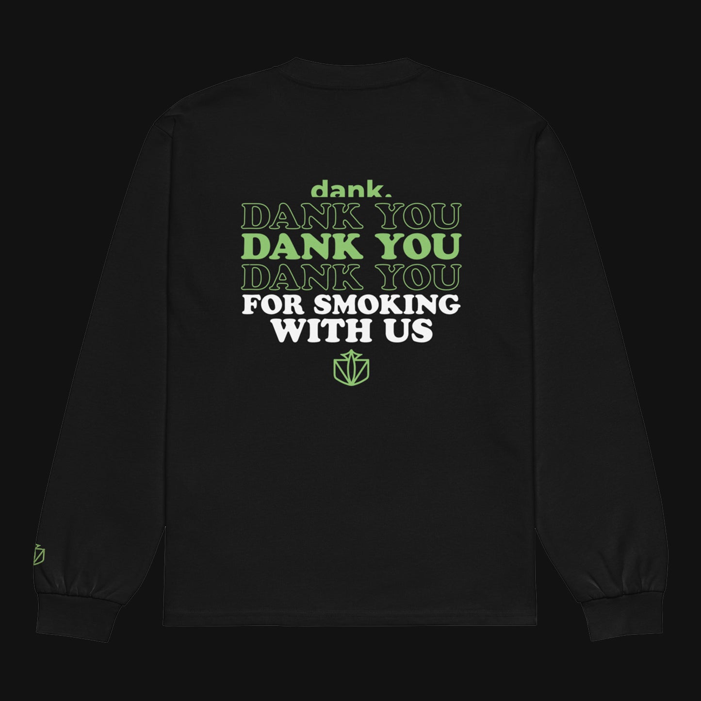 Dank You Premium Heavyweight Long Sleeve Shirt